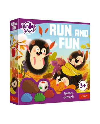 Run and Fun gra planszowa dla dzieci 02479 TREFL
