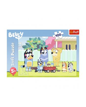 Puzzle 100el Wesoły świat Bluey 16471 TREFL
