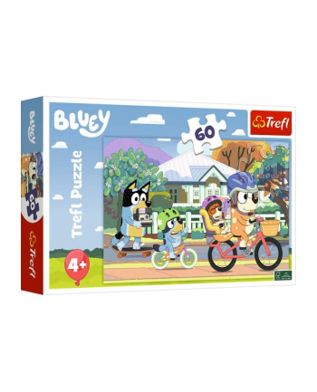 Puzzle 60el Wesoły Bluey 17384 TREFL