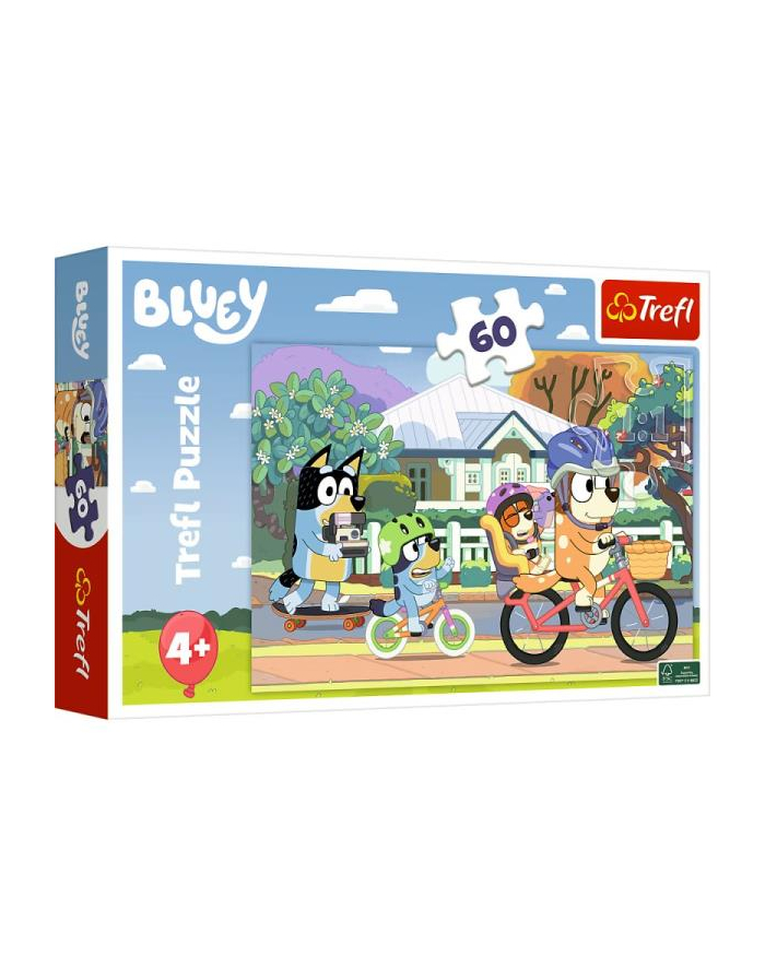 Puzzle 60el Wesoły Bluey 17384 TREFL główny