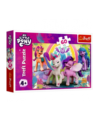 Puzzle 60el W świecie przyjaźni. My Little Pony 17390 TREFL