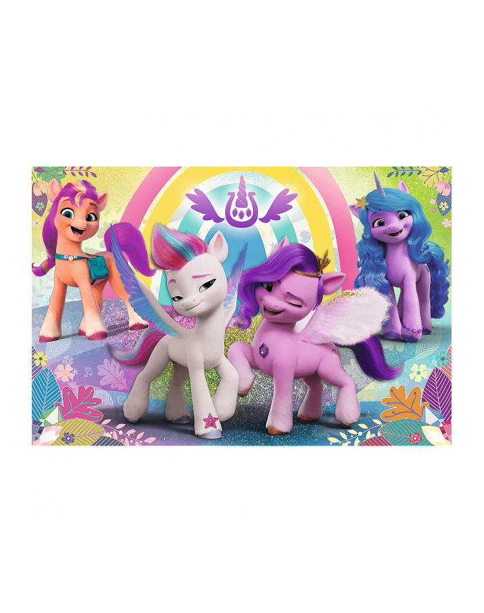 Puzzle 60el W świecie przyjaźni. My Little Pony 17390 TREFL główny