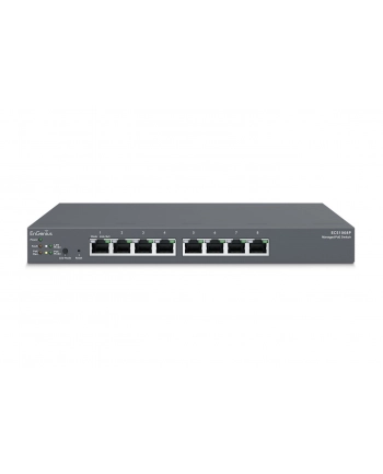 Engenius - Managed L2 Gigabit Ethernet (10/100/1000) Full Duplex Power Over (Poe) Wall Mountable (ECS1008P)