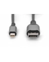 Kabel adapter DIGITUS PREMIUM miniDisplayPort - DisplayPort 8K 60Hz miniDP/DP M/M 2m - nr 15