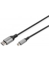 Kabel adapter DIGITUS PREMIUM miniDisplayPort - DisplayPort 8K 60Hz miniDP/DP M/M 2m - nr 16