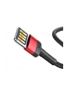 Kabel przewód USB - Lightning / iPhone 100cm Baseus Cafule CALKLF-G91 z obsługą szybkiego ładowania 2.4A - nr 3