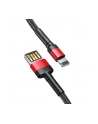 Kabel przewód USB - Lightning / iPhone 100cm Baseus Cafule CALKLF-G91 z obsługą szybkiego ładowania 2.4A - nr 4