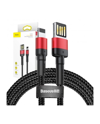 Kabel przewód USB - Lightning / iPhone 100cm Baseus Cafule CALKLF-G91 z obsługą szybkiego ładowania 2.4A