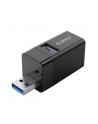 Hub USB Orico MINI-U32-BK-BP mini bez kabla 3 porty USB-A 3.1 i 2.0 - nr 1
