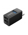 Hub USB Orico MINI-U32-BK-BP mini bez kabla 3 porty USB-A 3.1 i 2.0 - nr 3