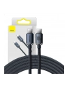 Kabel przewód USB-C PD 2.0 200cm Baseus Crystal CAJY000701 Quick Charge 3.0 5A z obsługą szybkiego ładowania 100W - nr 2