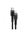 Kabel przewód USB-C / Typ-C - Lightning / iPhone 100cm Baseus Cafule CATLKLF-G1 z obsługą szybkiego ładowania 18W PD - nr 6