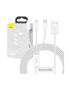 Kabel przewód USB 3w1 - USB-C, Lightning, micro USB 150cm Baseus CAMLTYS-02 do 3,5A - nr 2
