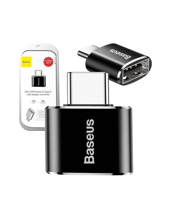 Adapter / przejściówka z USB do USB-C OTG Baseus CATOTG-01 główny
