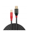 Kabel drukarkowy USB LINDY 2.0 A/M - USB B/M, Active Cable 10m Czarny - nr 2