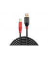 Kabel drukarkowy USB LINDY 2.0 A/M - USB B/M, Active Cable 10m Czarny - nr 6