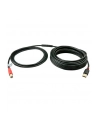 Kabel drukarkowy USB LINDY 2.0 A/M - USB B/M, Active Cable 10m Czarny - nr 9