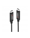 Kabel USB 3.1 LINDY Type C/C M/M Active 5m czarny - nr 1