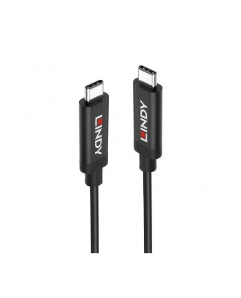 Kabel USB 3.1 LINDY Type C/C M/M Active 5m czarny nr 1