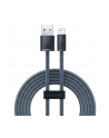 Kabel przewód USB - Lightning / iPhone 200cm Baseus Dynamic CALD000516 z obsługą szybkiego ładowania 2,4A - nr 9
