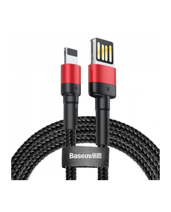 Kabel przewód USB - Lightning / iPhone 100cm Baseus Cafule CALKLF-G91 z obsługą szybkiego ładowania 2.4A