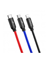 Kabel przewód USB 3w1 - USB-C, Lightning, micro USB 120cm Baseus CAMLT-BSY01 do 3.5A - nr 15