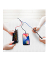 Kabel przewód USB 3w1 - USB-C, Lightning, micro USB 120cm Baseus CAMLT-BSY01 do 3.5A - nr 5