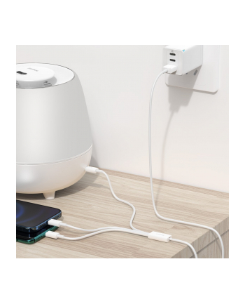 Kabel przewód USB 3w1 - USB-C, Lightning, micro USB 150cm Baseus CAMLTYS-02 do 3,5A