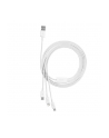 Kabel przewód USB 3w1 - USB-C, Lightning, micro USB 150cm Baseus CAMLTYS-02 do 3,5A - nr 9