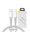 Kabel przewód USB-C / Typ-C - Lightning / iPhone 100cm Baseus CATLGD-02 z obsługą szybkiego ładowania 20W PD - nr 10