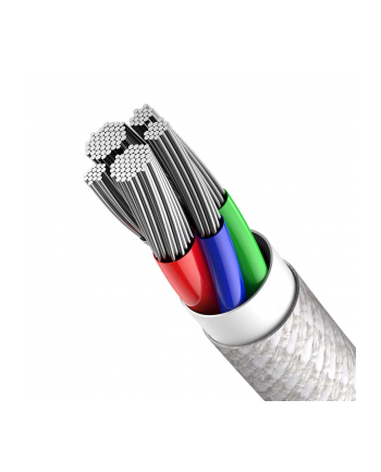 Kabel przewód USB-C / Typ-C - Lightning / iPhone 100cm Baseus CATLGD-02 z obsługą szybkiego ładowania 20W PD