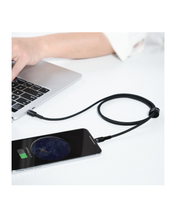Kabel przewód USB-C / Typ-C - Lightning / iPhone 100cm Baseus Cafule CATLKLF-G1 z obsługą szybkiego ładowania 18W PD nr 2