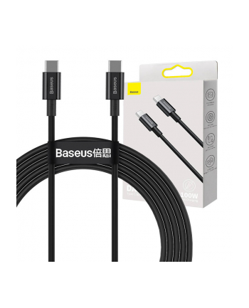 Kabel przewód USB-C PD 2.0 100cm Baseus Superior CATYS-B01 Quick Charge 3.0 5A z obsługą szybkiego ładowania 100W