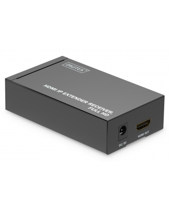 Przedłużacz/Extender DIGITUS HDMI 1080p 60Hz 120m po skrętce kat.6 HDCP 1.3 IR jednostka zdalna do DS-55517