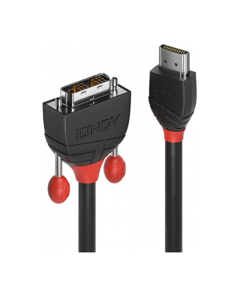 Adapter LINDY HDMI - DVI-D 2m Czarny