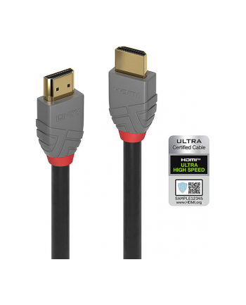 Kabel HDMI 2.1 LINDY Ultra High Speed M/M 2m czarny