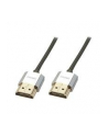Kabel HDMI 2.0 LINDY CROMO Slim High Speed M/M Ethernet 1m cromo - nr 3