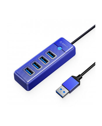 Hub USB-A Orico PW4U-U3-015-BL-EP 4x USB-A 3.1 niebieski