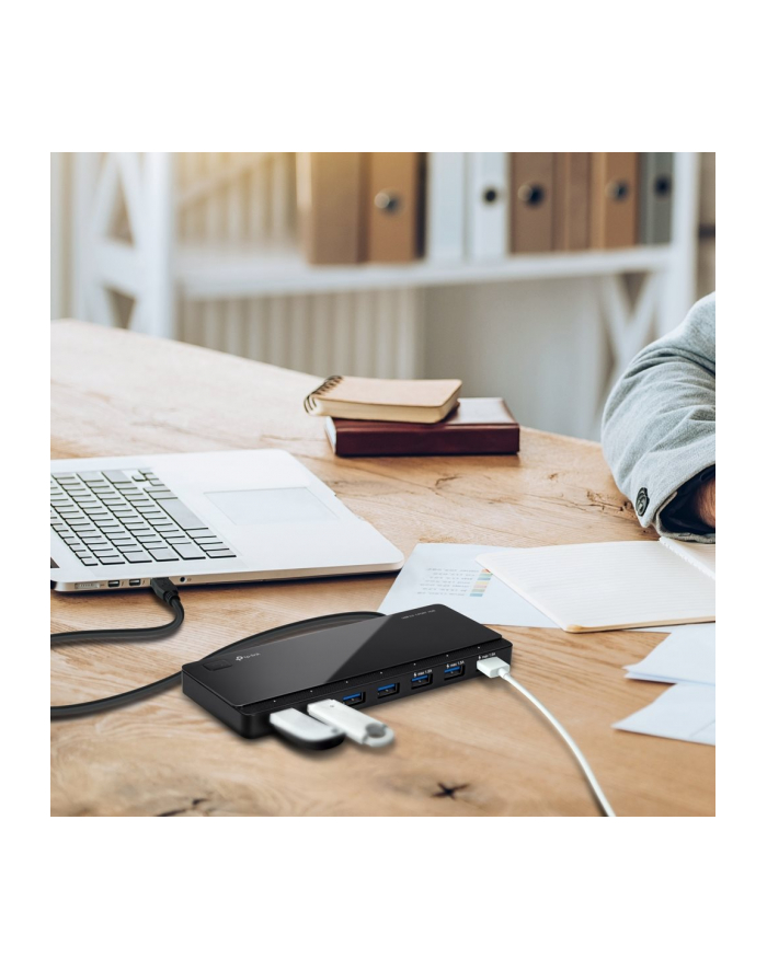 Hub USB TP-Link UH700 V3 7-portowy Hub USB 3.0 główny