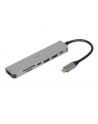 Stacja dokująca hub USB iBOX IUH3SL4K HDMI SD PD100W - nr 1