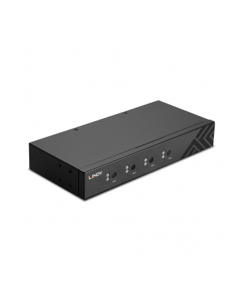 Przełącznik KVM LINDY 4-portowy USB 2.0 & Audio KM Switch