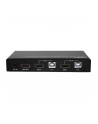 Przełącznik KVM LINDY 2-portowy HDMI 4K60, USB 2.0 & Audio Black - nr 26