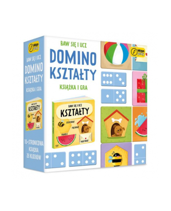 foksal Baw się i ucz. Domino. Kształty puzzle