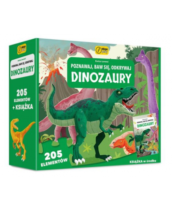 foksal Puzzle Dinozaury. Poznawaj, baw się, odkrywaj