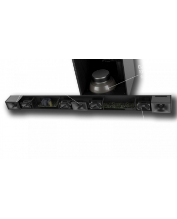 klipsch Zestaw głośników CINEMA 600 Kolor: CZARNY soundbar plus subwoofer