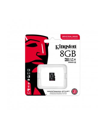 kingston Karta pamięci microSD  8GB CL10 UHS-I Industrial bez adaptera nr 2