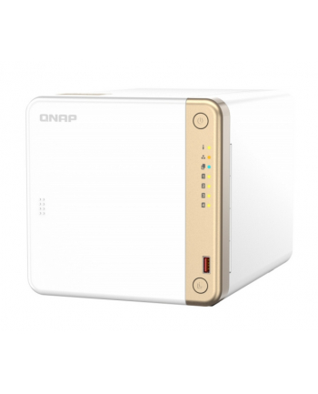 qnap Serwer NAS TS-462-4G 4x0HDD Intel Celeron N4505 1x2.5Gbe