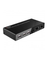 Przełącznik KVM LINDY 2-portowy HDMI 4K60, USB 2.0 & Audio Black - nr 12