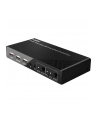 Przełącznik KVM LINDY 2-portowy HDMI 4K60, USB 2.0 & Audio Black - nr 14