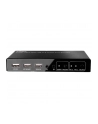 Przełącznik KVM LINDY 2-portowy HDMI 4K60, USB 2.0 & Audio Black - nr 18